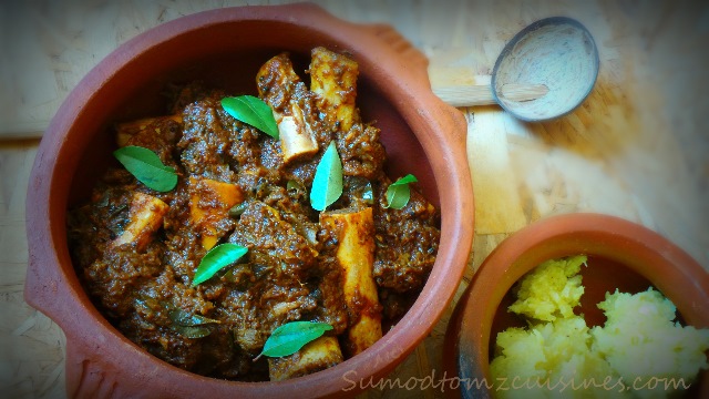 Beef Ribs Vaariyellu Spicy Curry Sumod Tom Z Fusion Cuisines